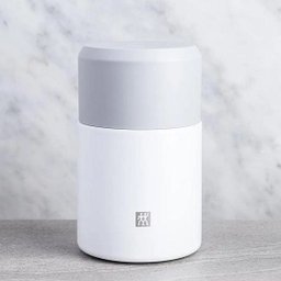 Pote Térmico 700ml em Aço Inox e Silicone Cinza e Branco Thermos Zwilling - 3