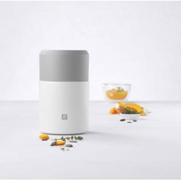 Pote Térmico 700ml em Aço Inox e Silicone Cinza e Branco Thermos Zwilling - 2