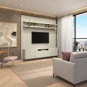 Ver imagem 4 de Painel Ripado Smart 240x240 cm (sem Furo) Incolar Luna