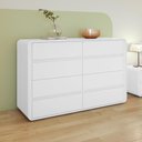 Ver imagem 2 de Comoda 8 Gavetas Easy Like Branco