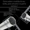 4 Suportes de Teto para Varão Varal Simples 28mm Cromado - 4
