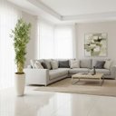 Ver imagem 1 de Árvore Bambusa Artificial 180cm com Troncos Naturais e Vaso Off-white | Formosinha