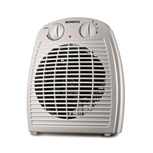 Aquecedor de Ambientes Termoventilador 1500w 127v (110v) A-08 Mondial:branco