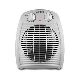 Aquecedor de Ambientes Termoventilador 1500w 127v (110v) A-08 Mondial:branco - 2