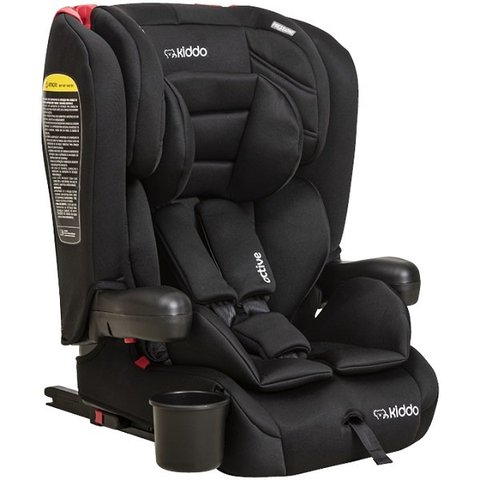 Cadeirinha para Carro Kiddo Active Isofix 9-36 KG Preto
