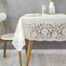 Toalha Mesa Renda Plástico Impermeável Clássica Pe 4 Lugares - 4