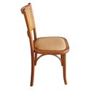 Ver imagem 3 de Cadeira Luxemburgo Telinha Assento Rattan Sintético Mel