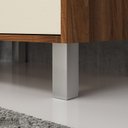 Ver imagem 6 de Gabinete de Banheiro 60cm com Lavatório e Armário Ref 670 Cewal - Amendoa/off White