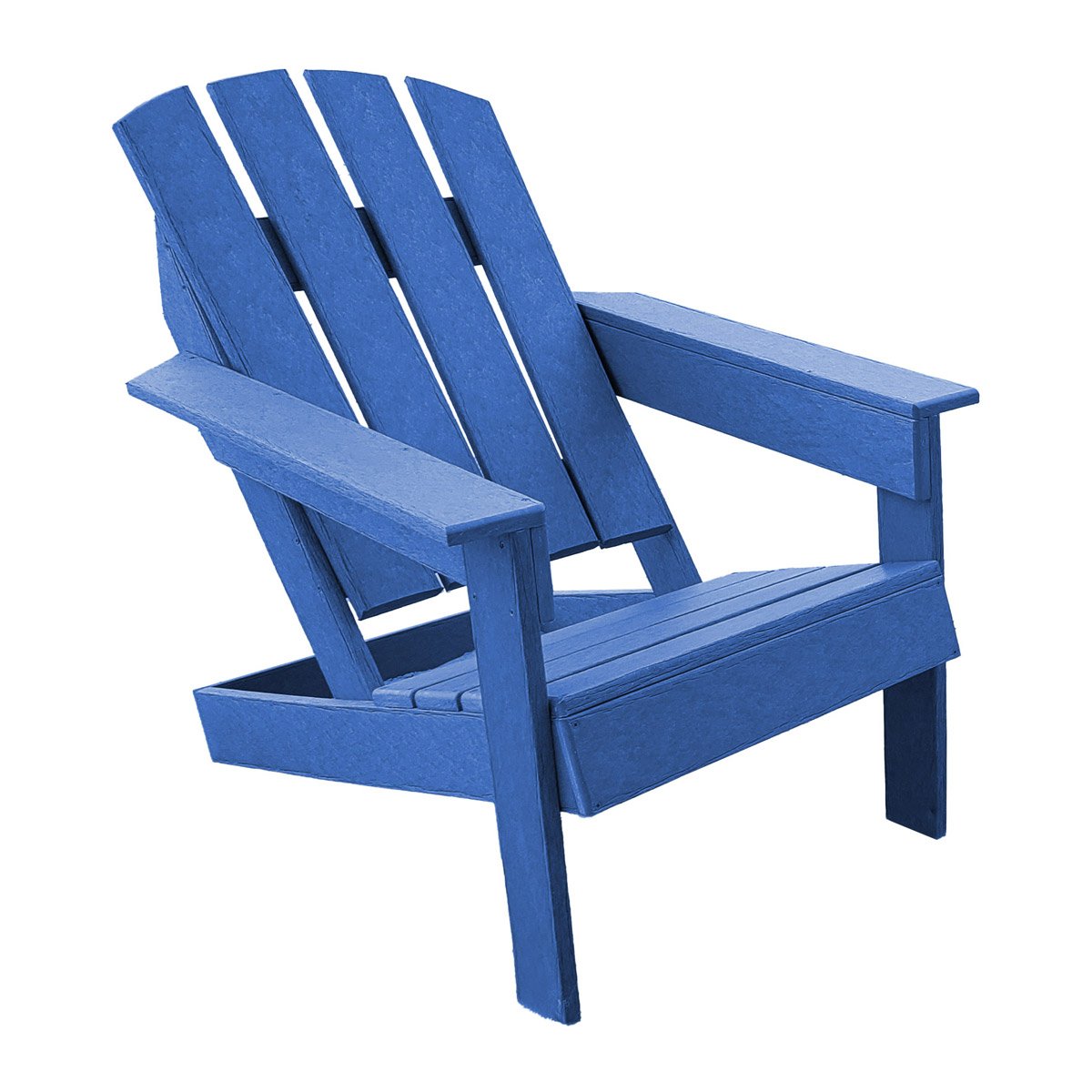 Cadeira Adirondack Colorida com Encosto Alto em Madeira Plástica Maciça Linha Color 100% Reciclada 9 - 2