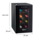 Ver imagem 4 de Cuisinart Adega Climatizada 8 Garrafas com Painel Touch (preta)