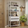 Guarda-roupa Closet Modulado 2 Gavetas 4 Prateleiras 70cm Valencia Madesa - 1