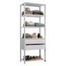 Guarda-roupa Closet Modulado 2 Gavetas 4 Prateleiras 70cm Valencia Madesa - 3
