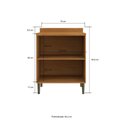 Ver imagem 2 de Balcão de Cozinha 2 Portas 70 cm com Tampo Safira Nature/Off White 100% MDF Casamia