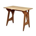 Ver imagem 3 de Mesa Desmontável Monta Fácil Cor Carvalho