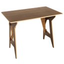 Ver imagem 1 de Mesa Desmontável Monta Fácil Cor Carvalho