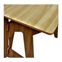 Ver imagem 7 de Mesa Desmontável Monta Fácil Cor Carvalho