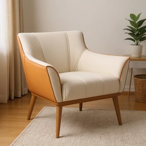 Poltrona Decorativa para Consultorio Couro Sintetico