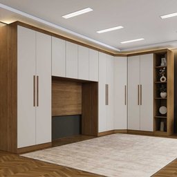 Guarda Roupa Modulado Casal Safira 011 em Mdf com 11 Portas e 9 Gavetas - 2