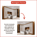 Ver imagem 5 de Guarda Roupa Modulado Casal Safira 011 em MDF com 11 Portas e 9 Gavetas