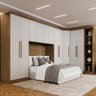 Guarda Roupa Modulado Casal Safira 011 em Mdf com 11 Portas e 9 Gavetas - 1