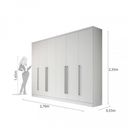 Ver imagem 5 de Quarto de Casal Completo com Guarda Roupa e Cama Espresso Móveis