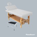 Ver imagem 3 de Kit 2 Escadinha Para Maca 1 Degrau Esmaltada Branca Medcombo