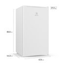 Ver imagem 3 de Frigobar Electrolux 90l Efficient com Controle de Temperatura Branco Em90 - 110v