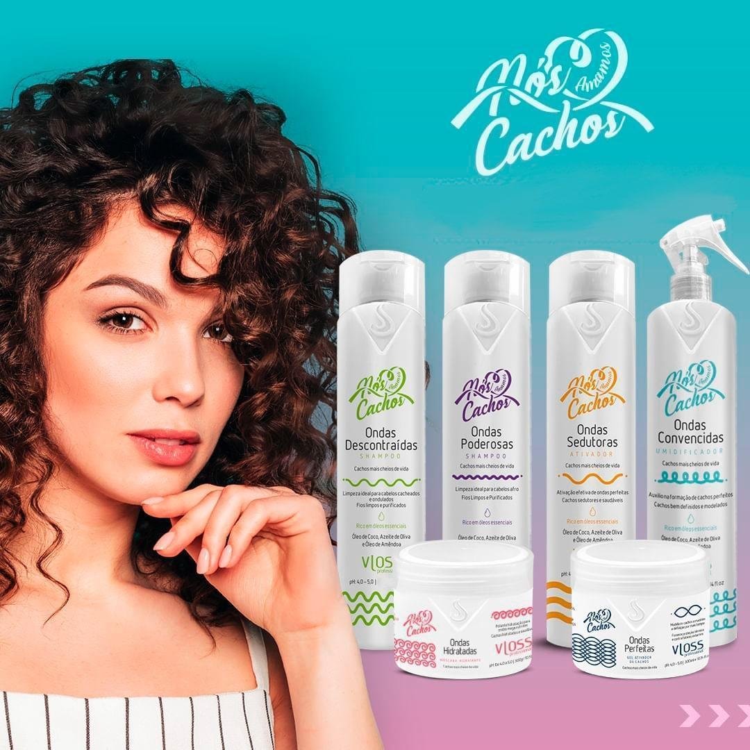 Ativador Nós Cachos, Cachos Modelados e Cabelo Revitalizado - 4