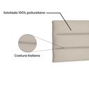 Ver imagem 3 de Painel La Italiana Cama Box Casal 140cm Suede cinza