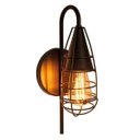 Ver imagem 1 de Arandela de Alumínio Vintage Vagalume 33cm Isadora Design Preto