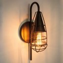 Ver imagem 2 de Arandela de Alumínio Vintage Vagalume 33cm Isadora Design Preto