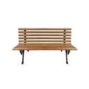 Ver imagem 2 de BANCO DE JARDIM TAMANDUÁ ESTILO PRAÇA 120CM - 10 RÉGUAS