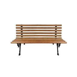 BANCO DE JARDIM TAMANDUÁ ESTILO PRAÇA 120CM - 10 RÉGUAS - 2