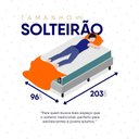 Ver mais imagens de Conjunto Box Baú Branco Lagos Verde Molas Ensacadas Solteiro 96x203x73 - King House