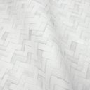 Ver imagem 5 de Papel de Parede Geométrico Chevron Off White+ Cola Inclusa- Vinilico Lavável 4005