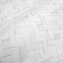 Ver imagem 4 de Papel de Parede Geométrico Chevron Off White+ Cola Inclusa- Vinilico Lavável 4005
