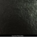 Ver imagem 6 de Cadeira Lavinia Madeira Maciça Assento Estofado Encosto de Tela Palha Sextavada Courino Preto 503