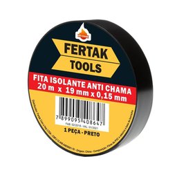 Kit 10x Fita Isolante Antichama, 5m X 19 Mm Fertak Cod 3405 - 1