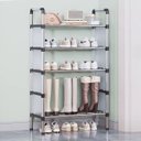 Ver imagem 4 de Sapateira Rack 6 Andares Sapatos Tenis Calçados Prateleiras Organizaçao Entrada Hall Objetos Multius