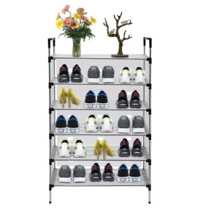 Sapateira Rack 6 Andares Sapatos Tenis Calçados Prateleiras Organizaçao Entrada Hall Objetos Multius
