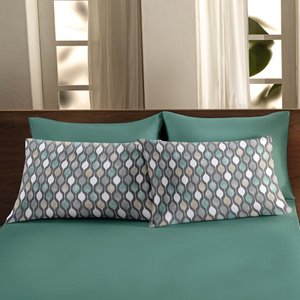 Jogo de Cama Solteiro 100% Algodão Estampado 2pçs Hércules Comfort