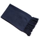 Ver imagem 1 de Manta Sofa Peseira Algodao Escama Diversas Cores 1.80x1.20m - Azul Marinho