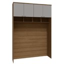 Ver imagem 1 de Guarda Roupa Modulado Ponte 163cm 04 Portas 245cm Alt Setiba
