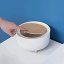 Ver imagem 6 de Lixeira de Mesa Portátil Retrô 2 Litros C/ Tampa Pia Cozinha Pgb Lixeira de Mesa Mini