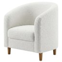 Ver imagem 1 de Poltrona Decorativa Aura Pes Madeira Boucle Tce 1010 Moll