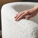 Ver imagem 6 de Poltrona Decorativa Aura Pes Madeira Boucle Tce 1010 Moll