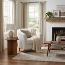 Ver mais imagens de Poltrona Decorativa Aura Pes Madeira Boucle Tce 1010 Moll