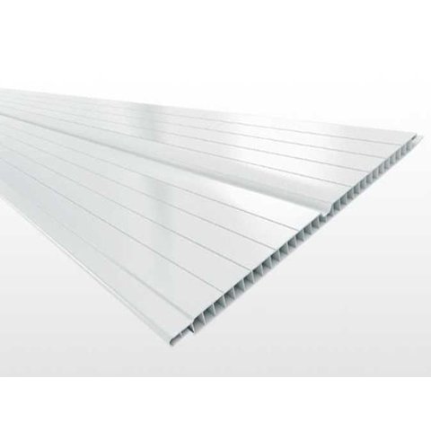 Forro Pvc Double Frisado 200x 7mm Bco.6mts Versati