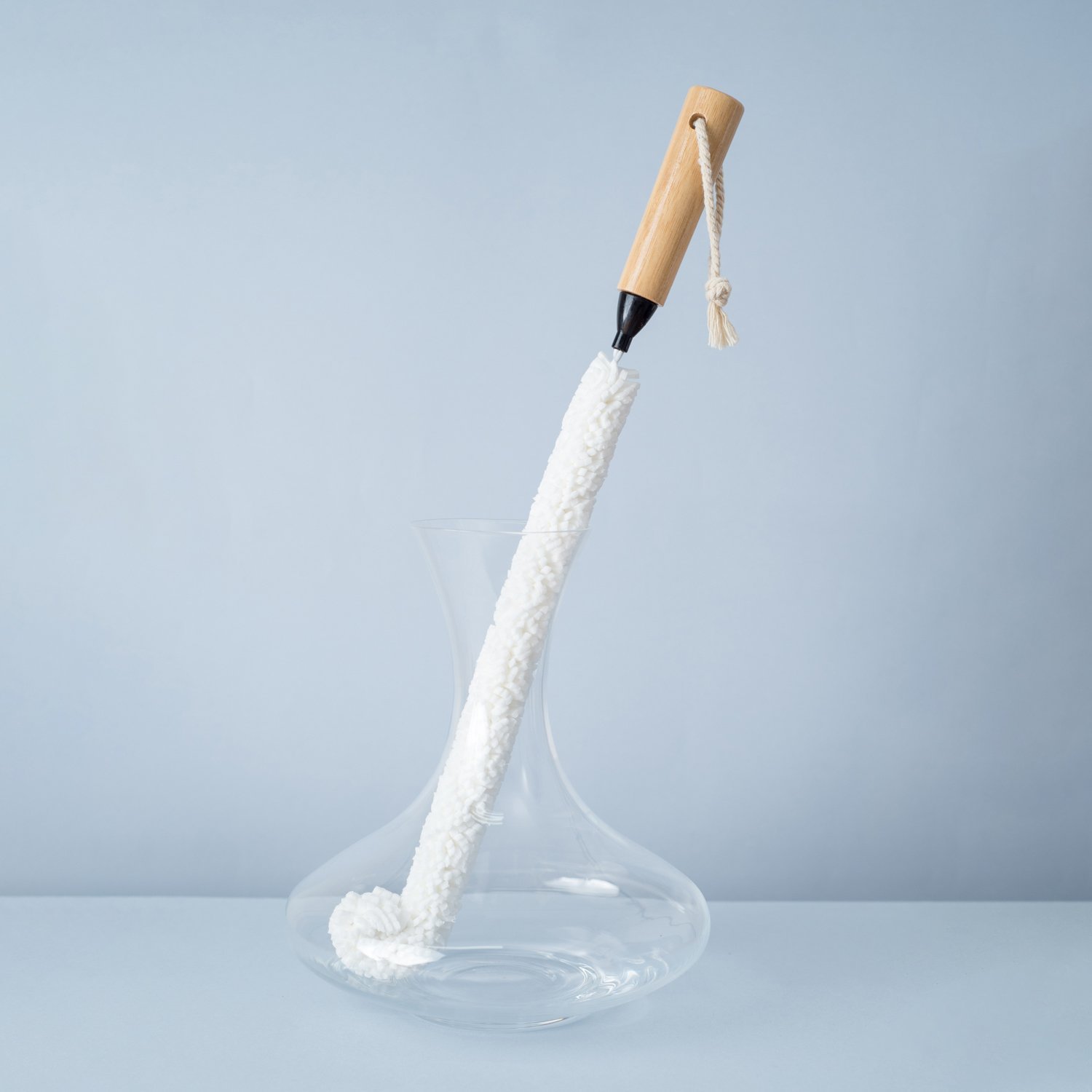 Escova de limpeza flexível para jarras cabo de bambu - Oikos - 6