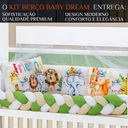 Ver imagem 2 de Kit Berço Baby Dream 10 Peças Super Aconchegante e Charmoso Sublimado:indio